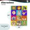 Stupell Industries Furry Faces Animals Canvas, design by Lynnda Rakos